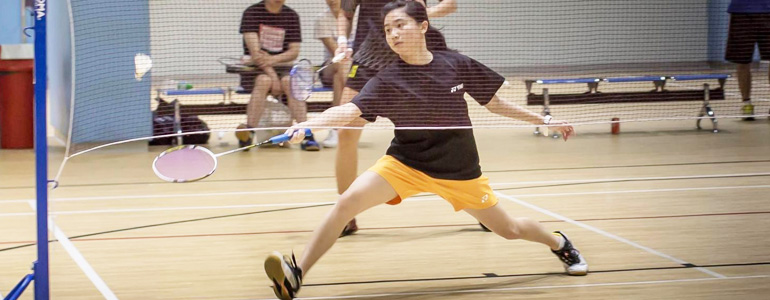 SCAA Badminton Youth Train