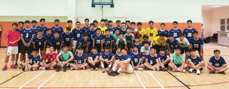 SCAA Handball Youth Train